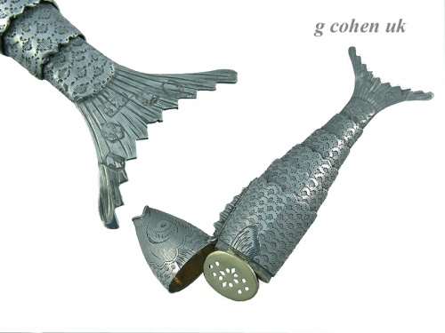 Georgian Silver Fish Vinaigrette 1817